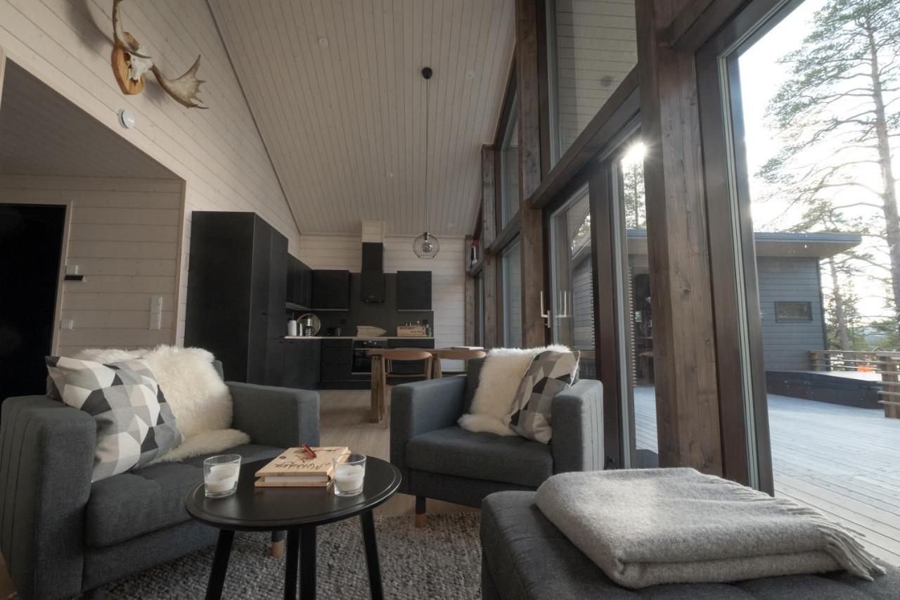Norlight Cottages Ivalo - Tuli Buitenkant foto