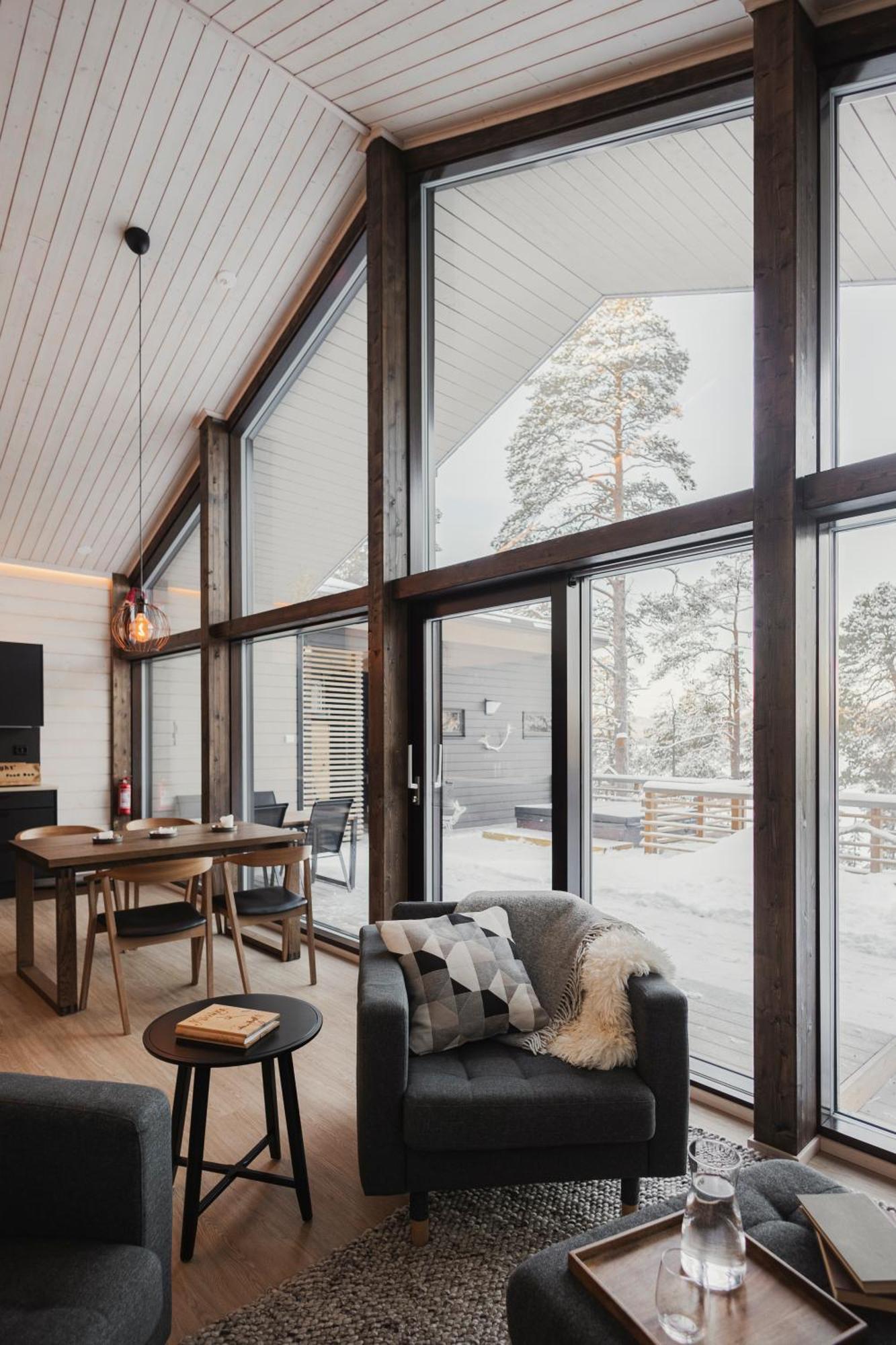 Norlight Cottages Ivalo - Tuli Buitenkant foto